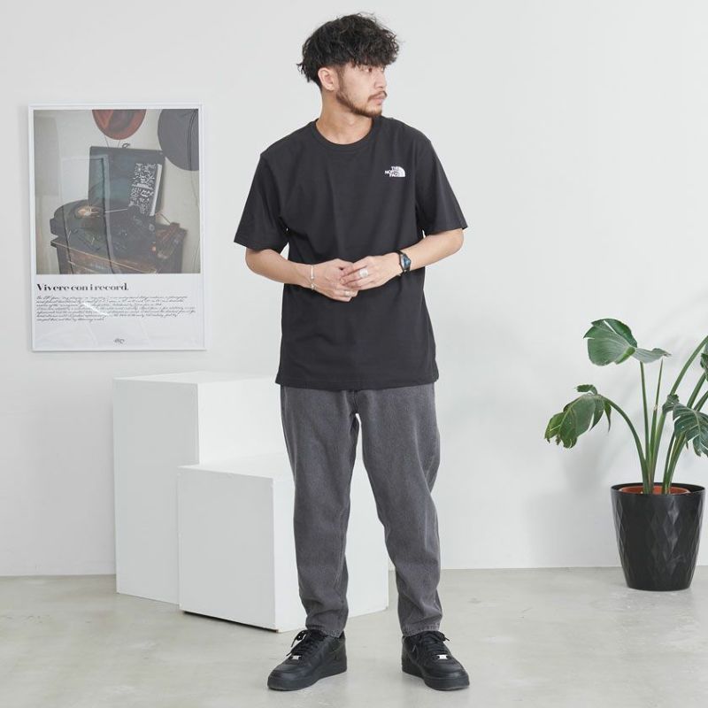 THE NORTH FACE(ザノースフェイス)COTTON NSE BOX LOGO S/S R/TEE/全2色