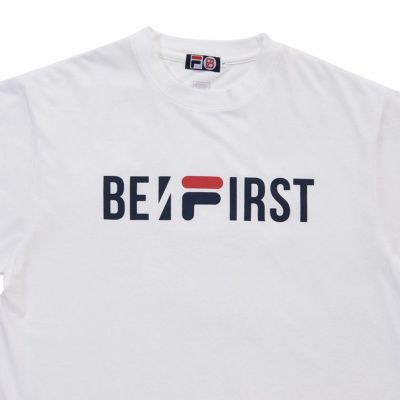 FILA×BE:FIRST(フィラ×ビーファースト)フロントロゴSS TEE/全4色