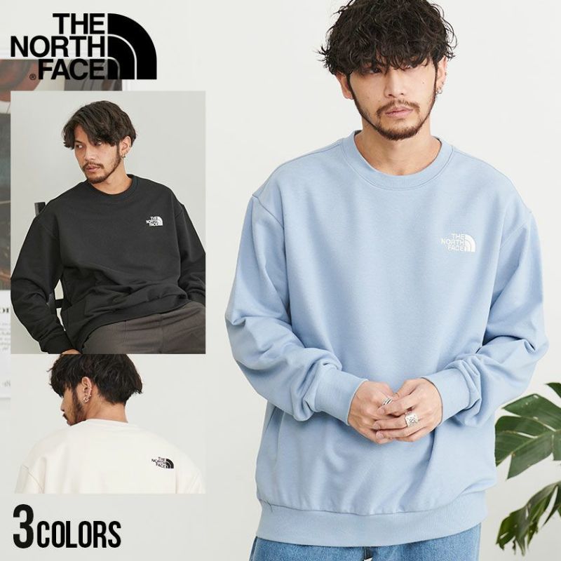 THE NORTH FACE(ザノースフェイス)ESSENTIAL EX SWEATSHIRTS/全3色