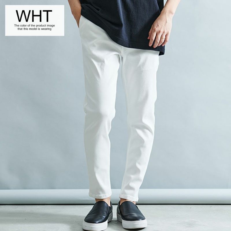 チノパン メンズ VICCI(ビッチ)スーパーストレッチスリムテーパード