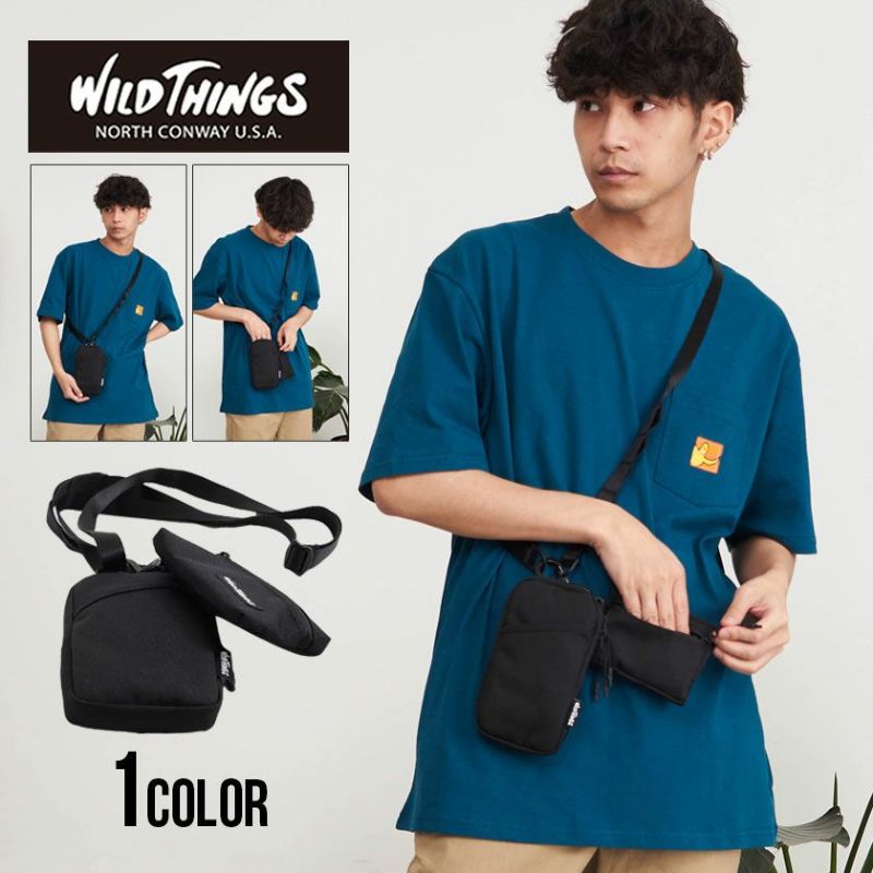 WILD THINGS(ワイルドシングス)POLY CORDURA UTILITY STRAP POUCH/全1色