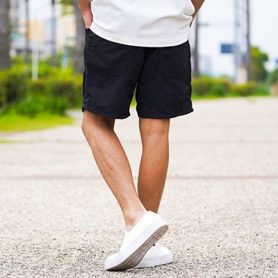 高密度 ハイストレッチナイロン 切替ショートパンツ　サイズ52 ハーフパンツ メンズ GERRY(ジェリー)水陸両用ナイロン
