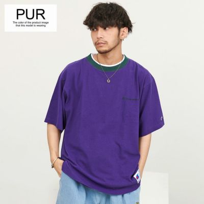 Champion(チャンピオン)胸刺繍ショートスリーブTシャツ/全3色