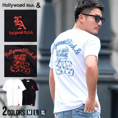 Hollywood rich.&(ハリウッドリッチ)半袖レオパードビッグシャツ/全2色