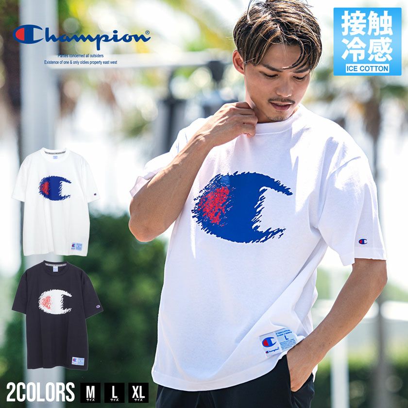 Champion(チャンピオン)SHORT SLEEVE 胸ロゴT-SHIRT/全2色
