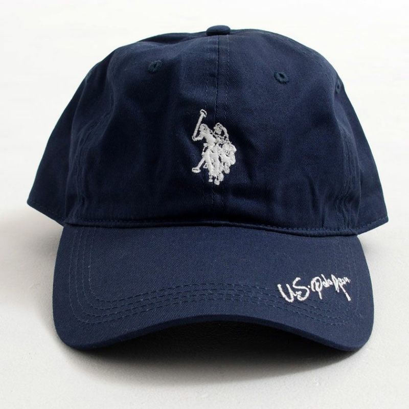 U.S. POLO ASSN.(ユーエスポロアッスン)ロゴ刺入りキャップ/全4色