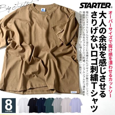 STARTER(スターター)BIG裏毛長袖クルートレーナー/全8色