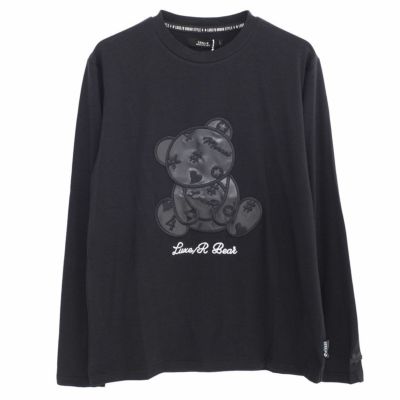 LUXE／R(ラグジュ)PU貼り付けベアロンTEE/全2色