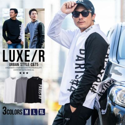 LUXE／R(ラグジュ)天竺ブラシベア長袖Tシャツ/全3色