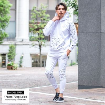 定価【新品】メンズXL レザレクション GMアクティブジョガーパンツ白 テックスウェットジョガーパンツ | 【公式】SPU スプ公式通販
