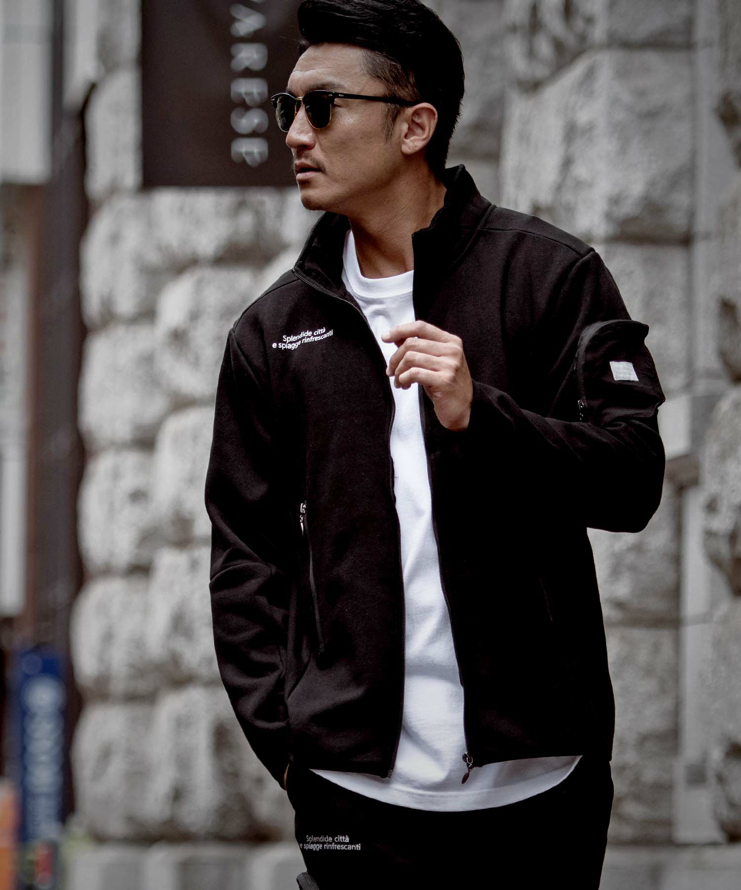 スウェット メンズ Dickies(ディッキーズ)裏起毛ハーフZIP 長袖PO/全3色