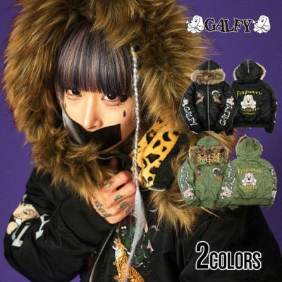 GALFY(ガルフィー)YABAI犬毛フライトジャケット/全2色