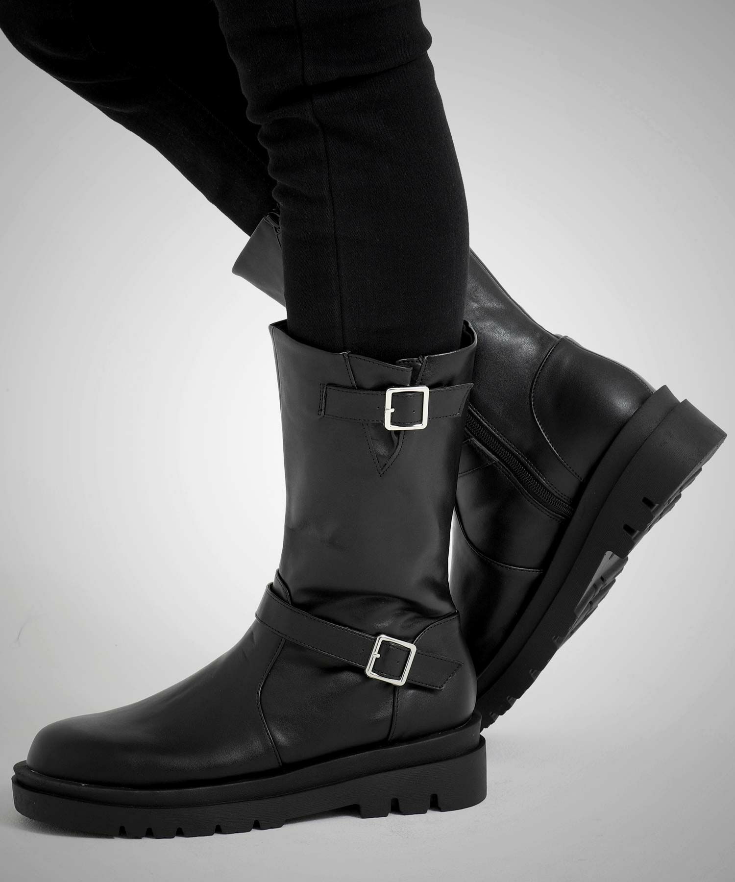 ブーツ メンズ RED COVER(レッドカバー)本革リングベルトエンジニア