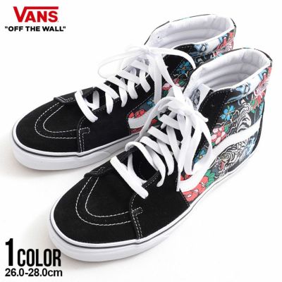 VANS(バンズ)LIFE STYLE B Sk8-Hi Tapered Denim Embroidery Black