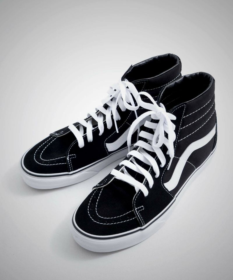 VANS(バンズ)SK8-Hi Black/Black/White/全1色