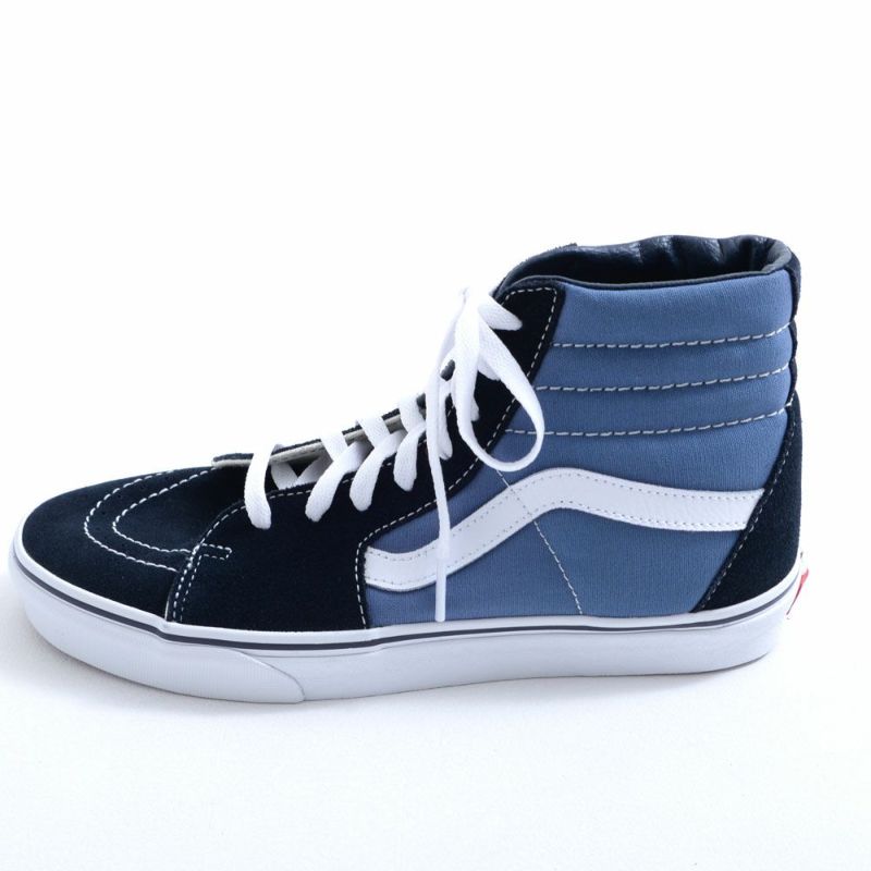Vans ハイカットスニーカー ネイビー/イエロー 28cm