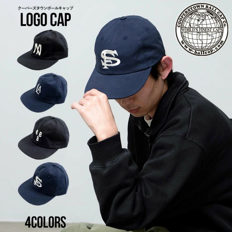 COOPERSTOWN BALL CAP(クーパーズタウンボールキャップ)ロゴCAP/全4色