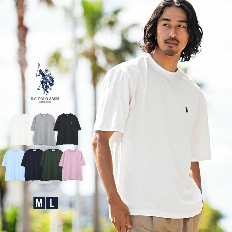 U.S. POLO ASSN.(ユーエスポロアッスン)クルーショートスリーブ半袖