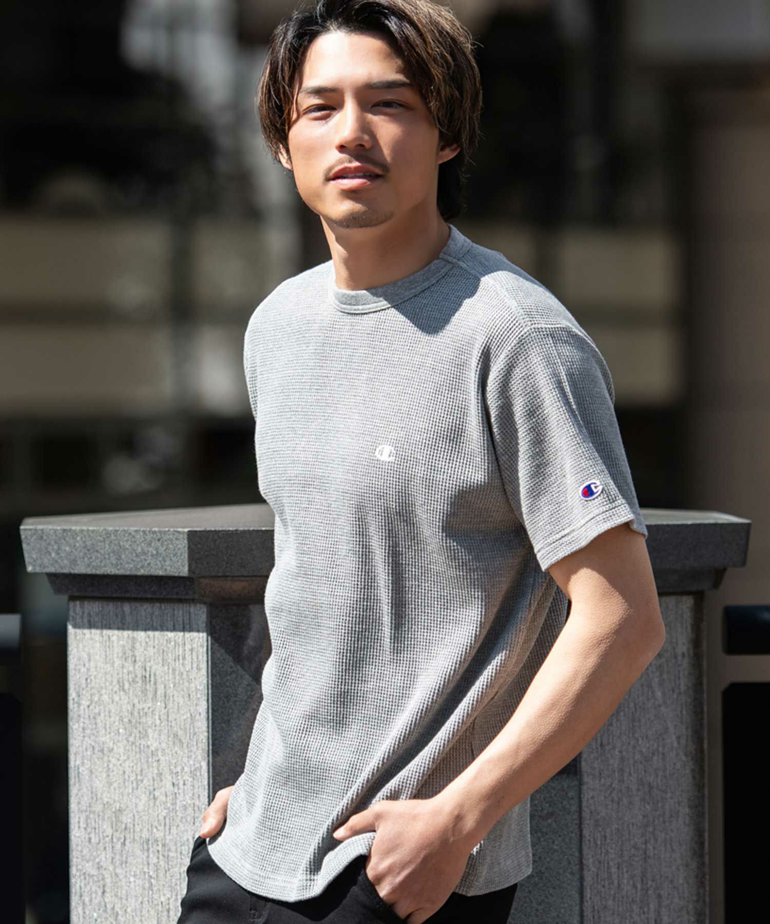 Champion(チャンピオン)SHORT SLEEVE サーマル半袖Tシャツ/全3色