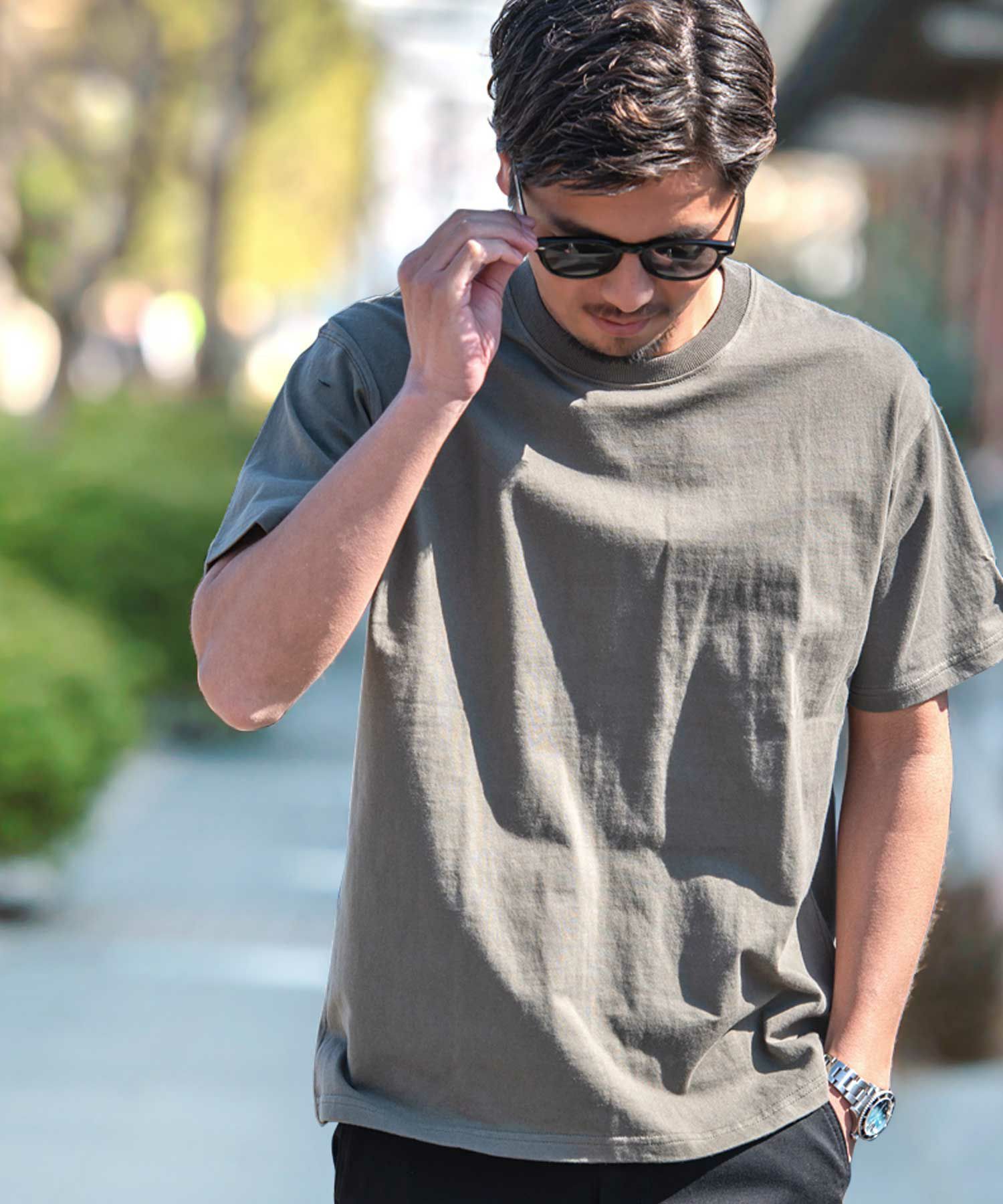 JEMORGAN LONG JOHNS(ジェーイーモーガンロングジョーンズ)16/- OE天竺半袖ワッペンTシャツ/全5色