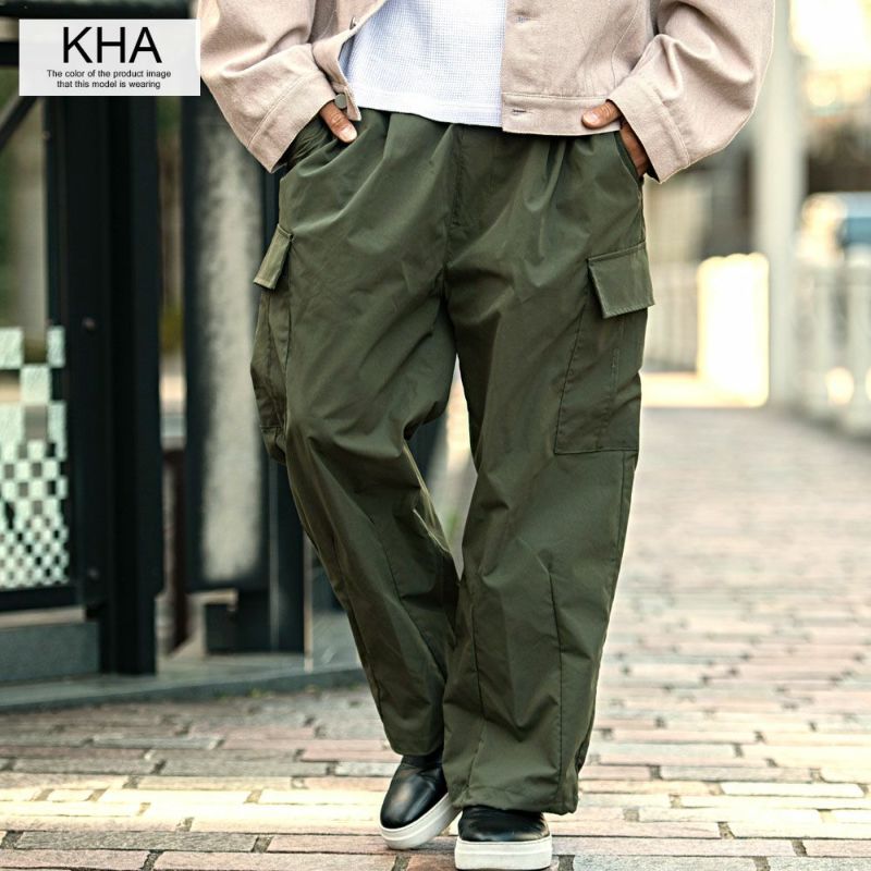 カーゴパンツ メンズ ROOT THREE(ルートスリー)ポリ撥水