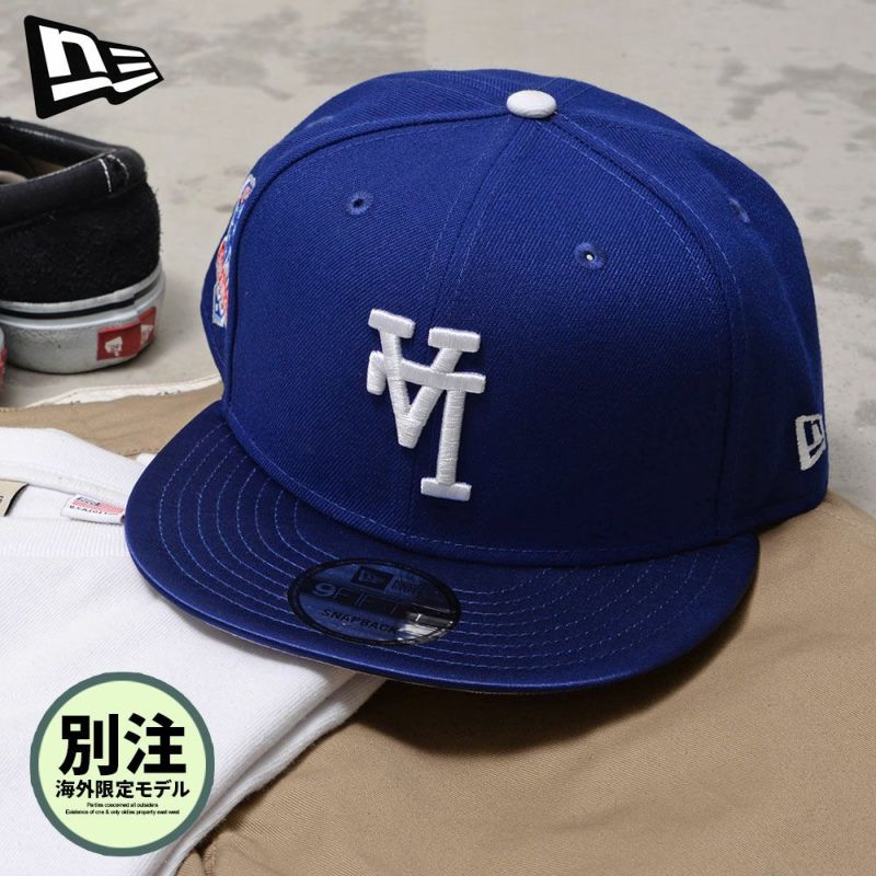 NEW ERA(ニューエラ)別注海外限定モデル 逆さロゴ 9FIFTY SNAPBACK ドジャースCAP/全1色