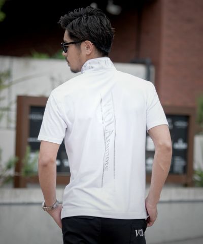 VIOLA(ヴィオラ)ストレッチ天竺JQロゴUP半袖ポロシャツ/全3色 VIOLA(ヴィオラ)ストレッチ天竺JQロゴUP半袖ポロシャツ/全3色