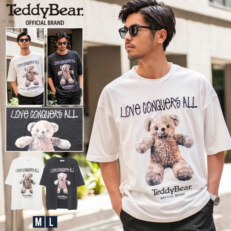 TeddyBear(テディベア)TBロゴピグメント半袖Tシャツ/全2色