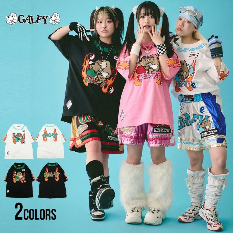 GALFY(ガルフィー)クルーネック 鬼強ムエタイファイターTEE 半袖/全3色