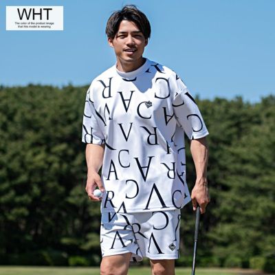 C.V.R.A(シーブイアールエー)総柄ポンチモックネック
