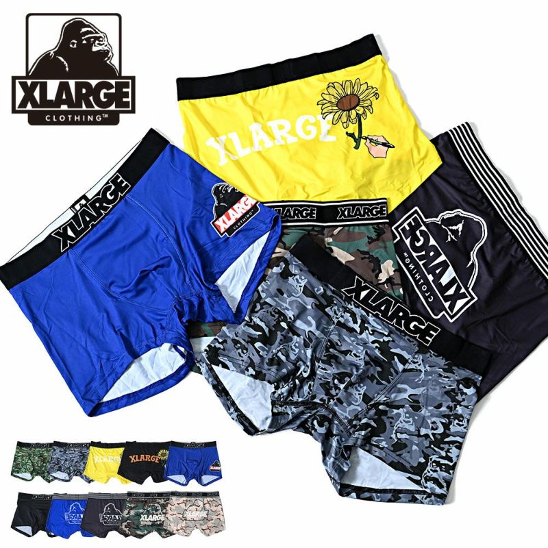 XLARGE(エクストララージ)バリエーションアンダーウェア/全10色【返品・交換対象外商品】