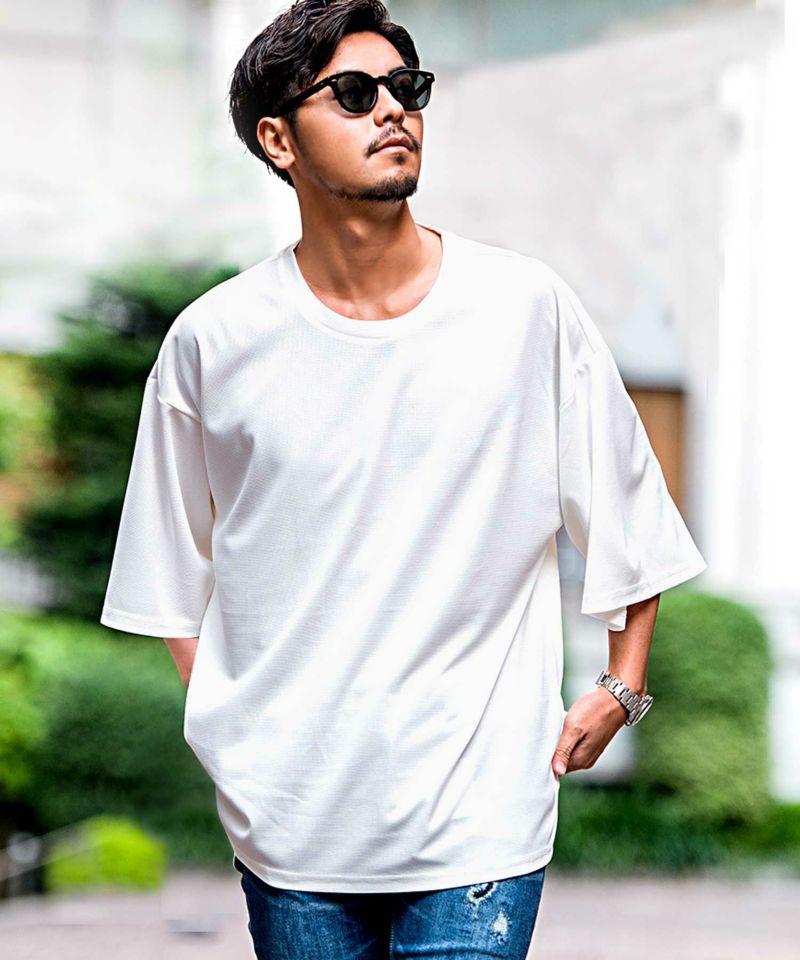 CavariA(キャバリア)クルーネック オーバーサイズTEE 半袖/全6色