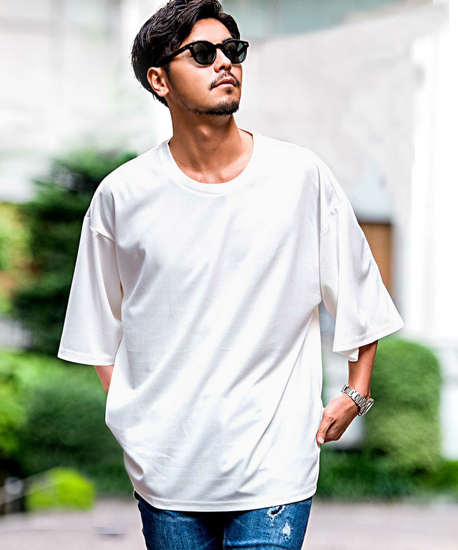 CavariA(キャバリア)クルーネック オーバーサイズTEE 半袖/全6色