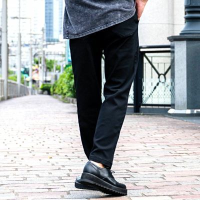 VICCI(ビッチ)スーパーストレッチワイドテーパードパンツ/全4色
