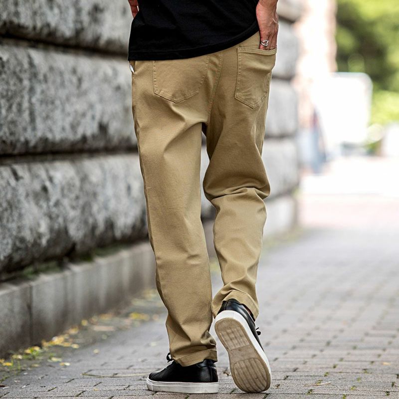 ワイドパンツ メンズ VICCI(ビッチ)スーパーストレッチワイド