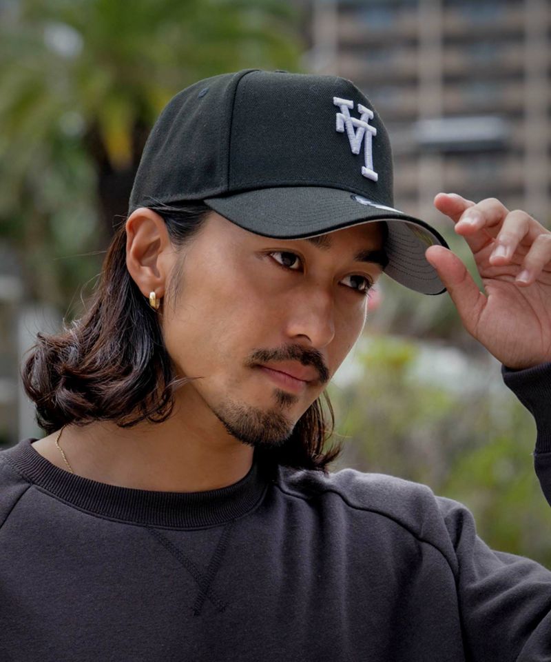 NEW ERA(ニューエラ)別注海外限定モデル 逆さロゴ 9FORTY A-FRAME ドジャースCAP(BLK)/全1色