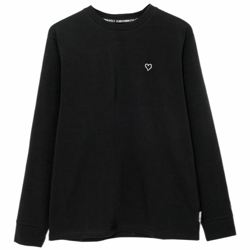LUXE/R(ラグジュ)ベア天ハートラインストーン長袖Tシャツ/全3色 LUXE/R(ラグジュ)ベア天ハートラインストーン長袖Tシャツ/全3色