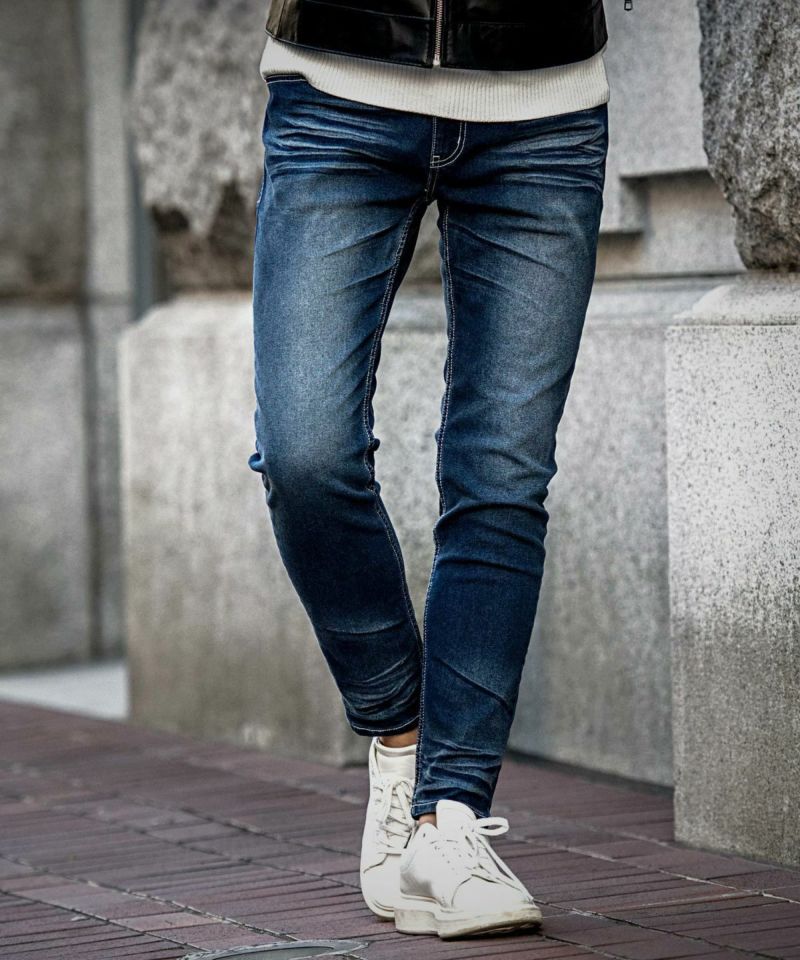 CavariA(キャバリア)立体ヒゲシャーリングパンツ/全2色