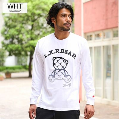 LUXE／R(ラグジュ)天竺ブラシベア長袖Tシャツ/全3色