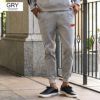 LUXE/R PUラインジャガード長袖ポンチトレーナー スウェットパンツ メンズ LUXE／R(ラグジュ)PUラインジャガード