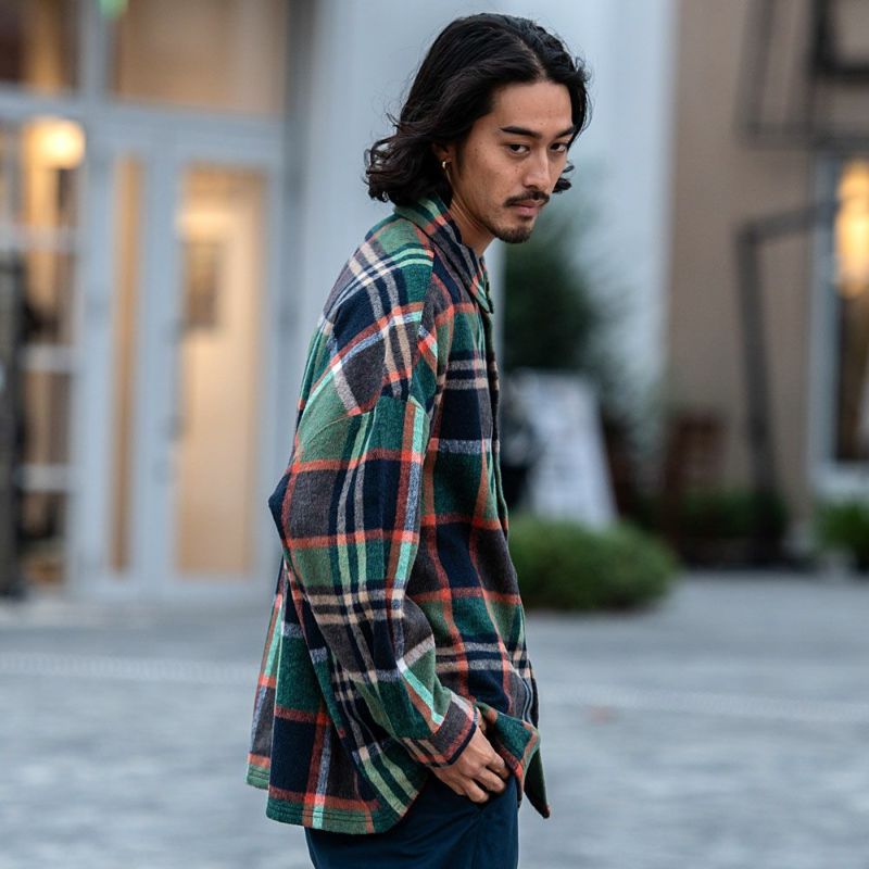 新品 BEVERLY HILLS POLO CLUBシャギーチェックシャツ