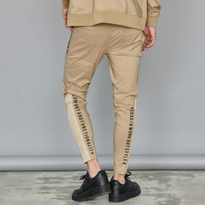 ジャージパンツ メンズ LUXE／R(ラグジュ)ストレッチ布帛パンツ/全4色
