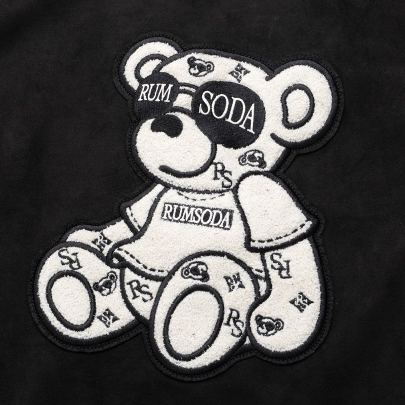 RUMSODA(ラムソーダ)フェイクスウェードワッペン刺繍長袖
