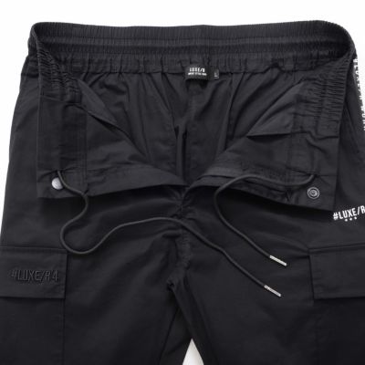 カーゴパンツ メンズ LUXE／R(ラグジュ)ストレッチ布帛カーゴパンツ/全4色