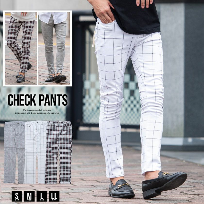Bitter select(ビターセレクト)チェックパンツ/全3色
