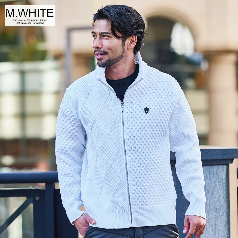 VIOLA(ヴィオラ)ケーブルMIXフルZIP JKT/全2色