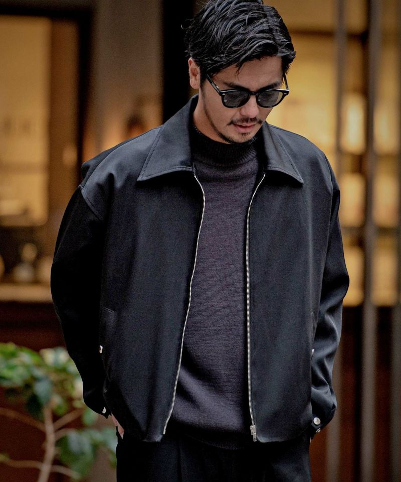 CavariA(キャバリア)ジップ長袖ジャケット/全2色