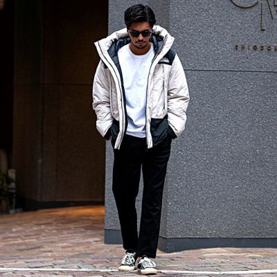中綿ジャケット メンズ FIRST DOWN(ファーストダウン)WRAP DOWN PARKA