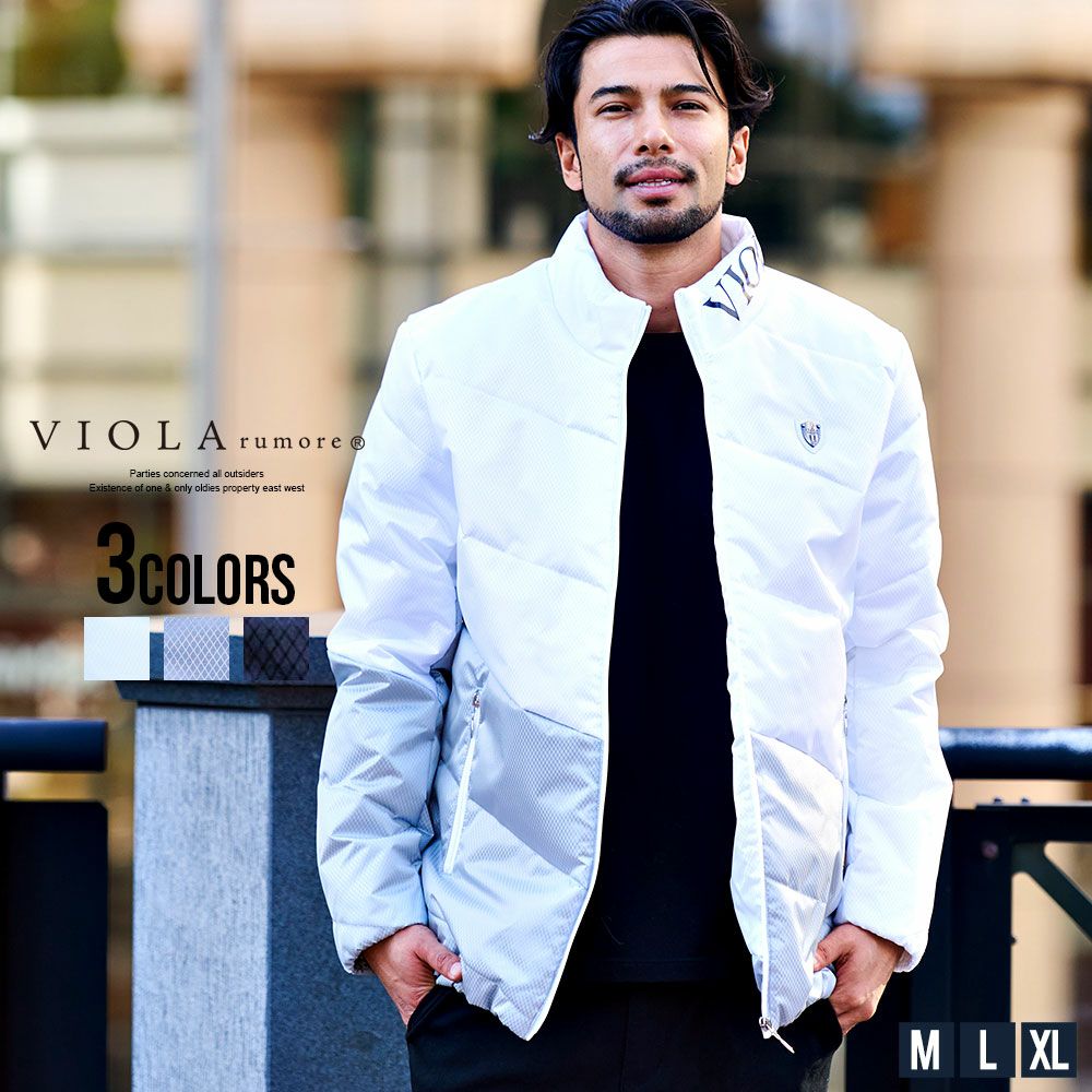 VIOLA(ヴィオラ)スランティング中綿JKT/全3色