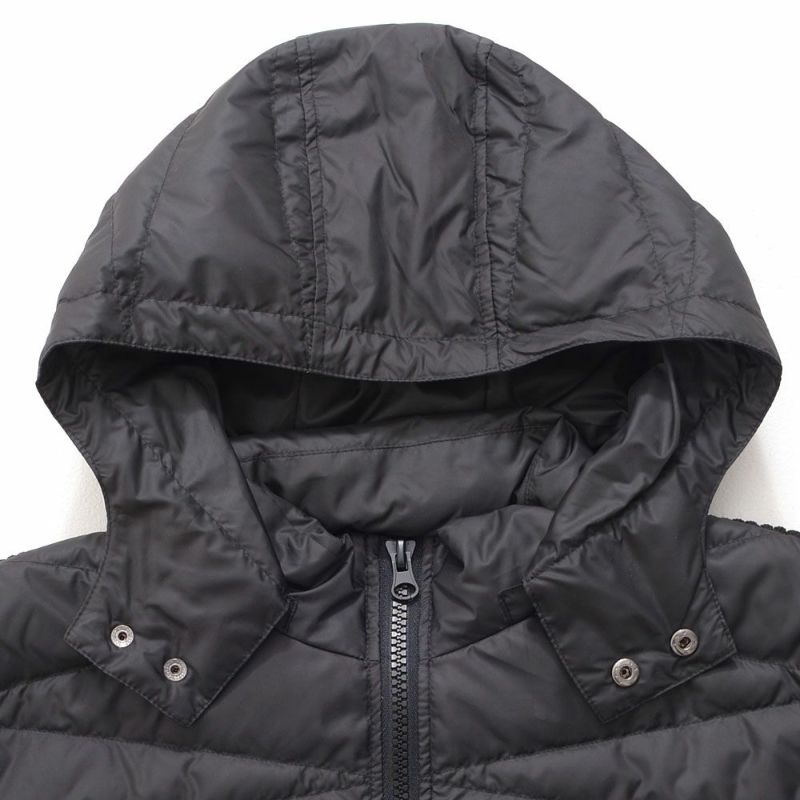 中綿ジャケット メンズ LUXE／R(ラグジュ)ニット×高密度ダウンフェザー